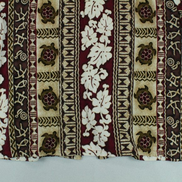 Styled by RJC Shirt Mens 2XL Hawaiian Floral Shirt  Made in Hawaii - Picture 10 of 11